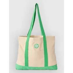 Rip Curl Mixed Logo Tote Umhängetasche natural / green Gr. Uni