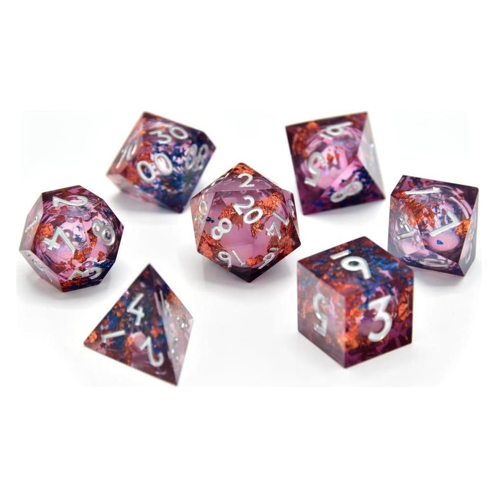 Glass Staff CritStones Liquid Core pack dés Fey Mist (7) (CRST60036)