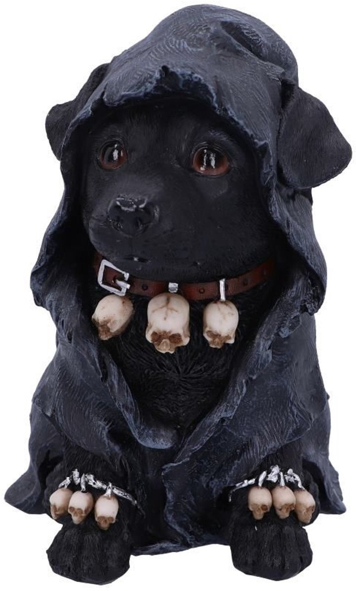 Nemesis Now Reapers Canine Cloaked Grim Reaper Dog Figurine 17 cm