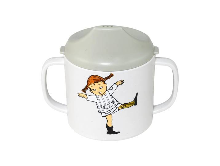 Rätt Start Gobelet à bec Pippi Cirkus 20 cl beige