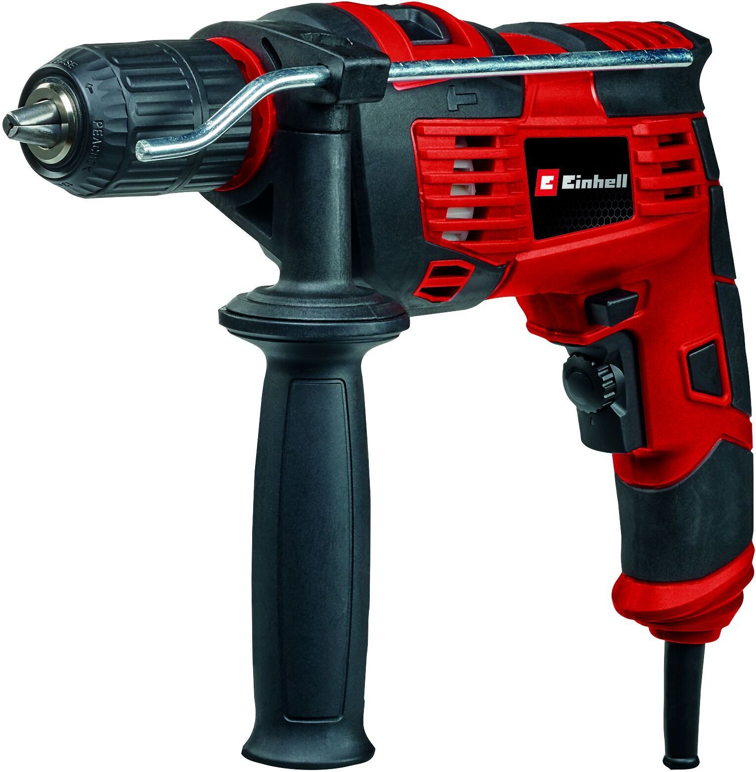 Einhell TC-ID 720/1 E Kit Schlagbohrmaschinen-Set   rot/schwarz - Refurbished