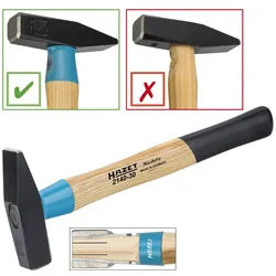 Hazet, Hammer, Schlosserhammer BluGuard 2140-50 (600 g)