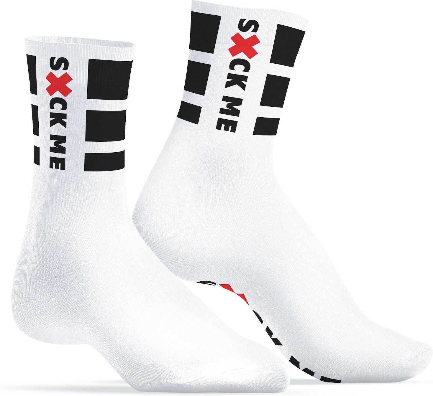 Chaussettes blanches Suck Me SneakXX
