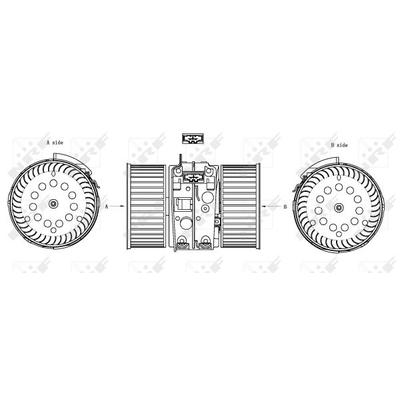 NRF Innenraumgebläse 34161 für RENAULT