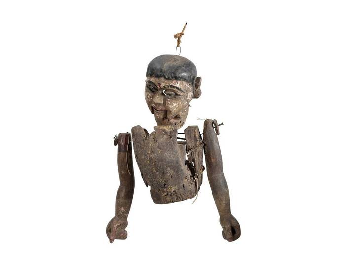 Luxury-Park-Direct Kommode Indien Skulptur Puppe Einzelstueck Rajasthan 1925.Luxury Park