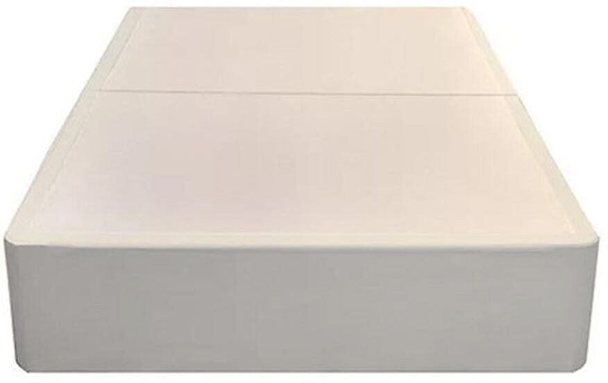 Silver Velvet Divan Bed Base, Double