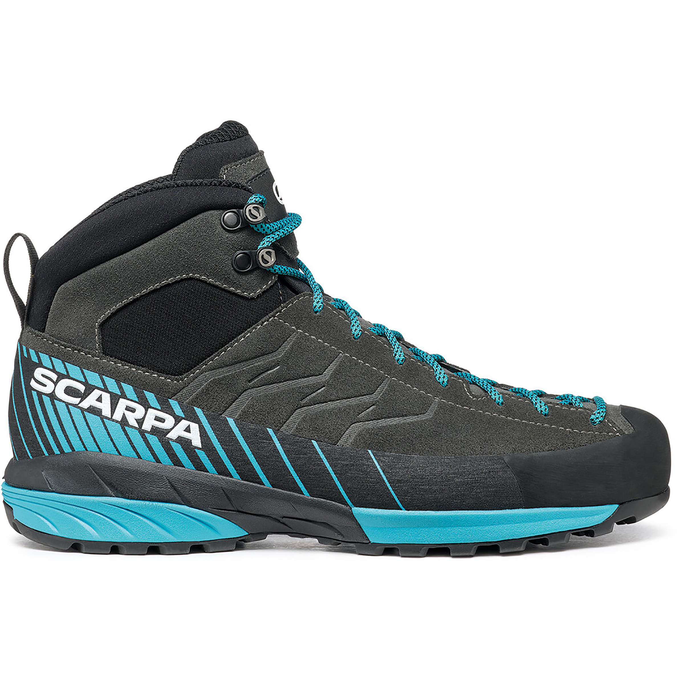 Scarpa Mescalito Mid GTX Herren Wanderschuhe grau Größe 41 Trekking Wasserdicht