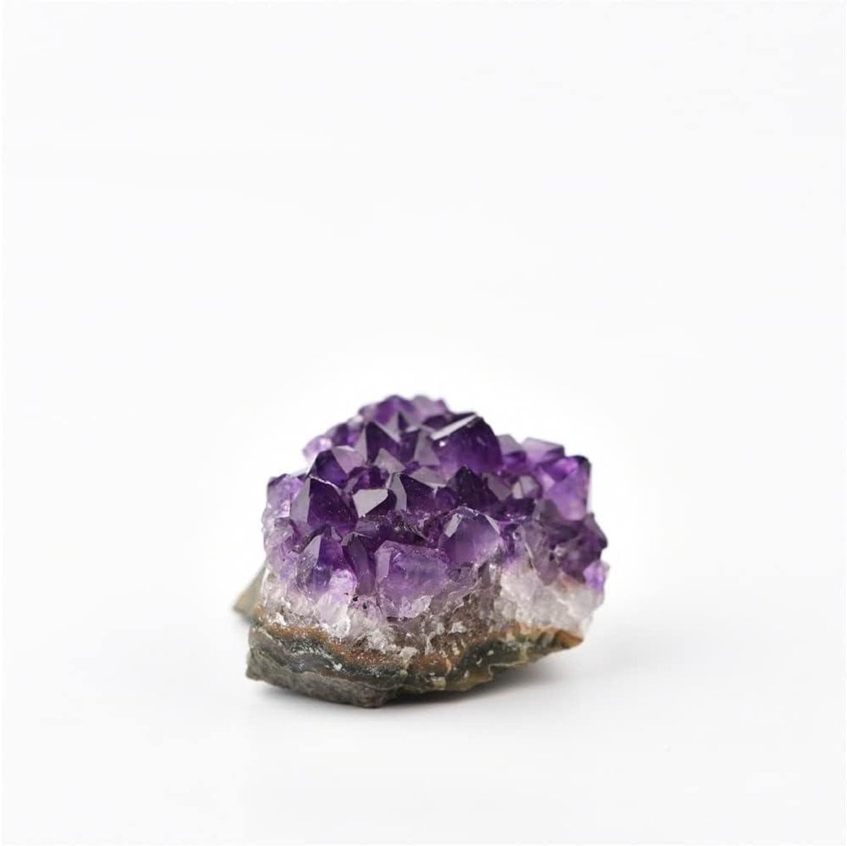 Amethist Kristal Cluster uit Uruguay - Natuurlijke Paarse Edelsteen Geode - 60-70g