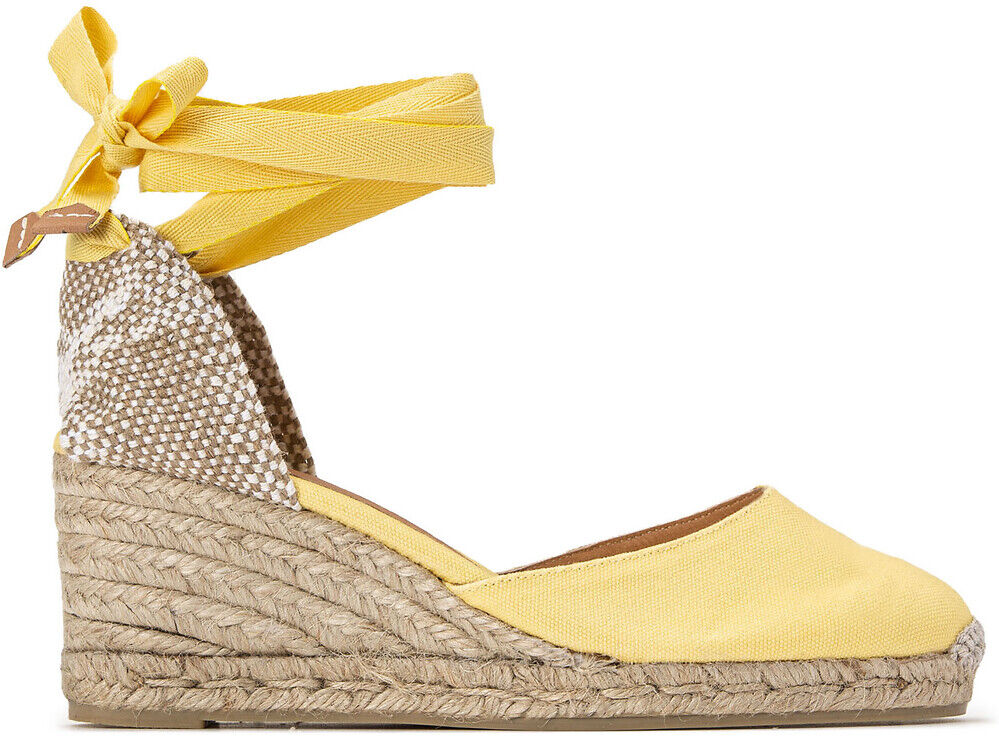 CASTANER Espadrilles compensées en toile CARINA