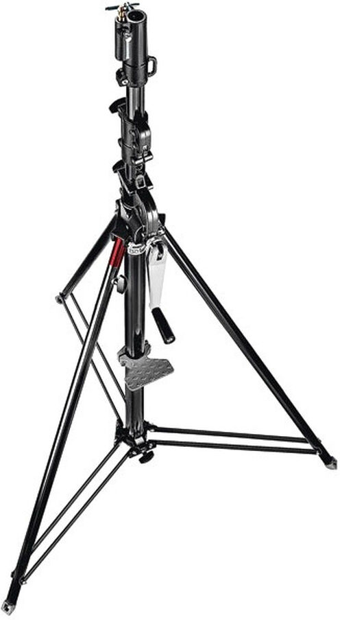Manfrotto - 087nwb - Stativ Wind-Up Schwarz 3-Tlg