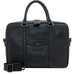 Braun Büffel Theo (15"), Notebooktasche, Schwarz