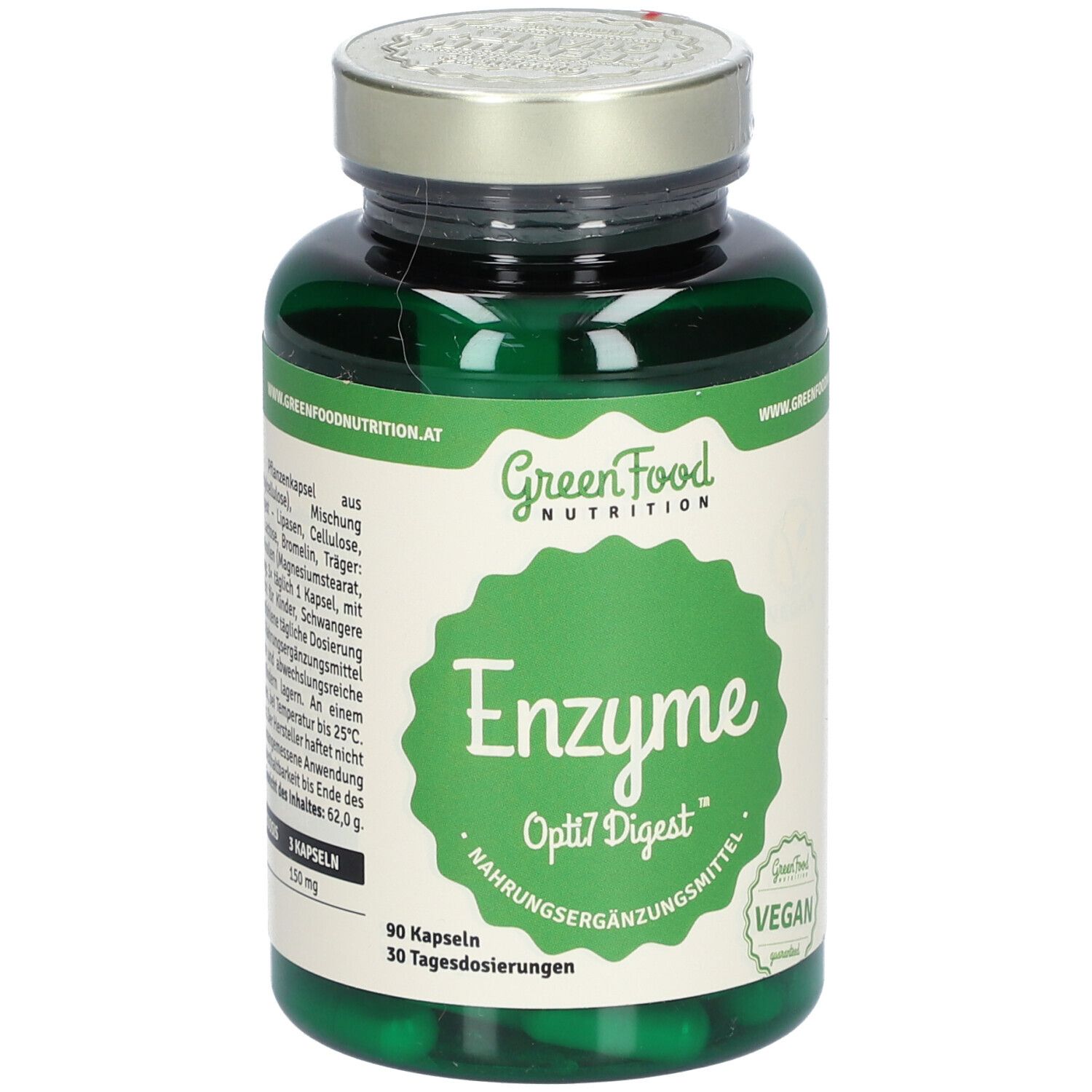 GreenFood Nutrition Enzymes Opti7 Digest 90cps 90 St Kapseln