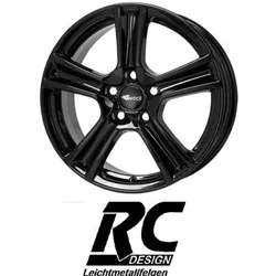 RC-Design RC19 5,5X15 5/100 ET40 Schwarz lackiert