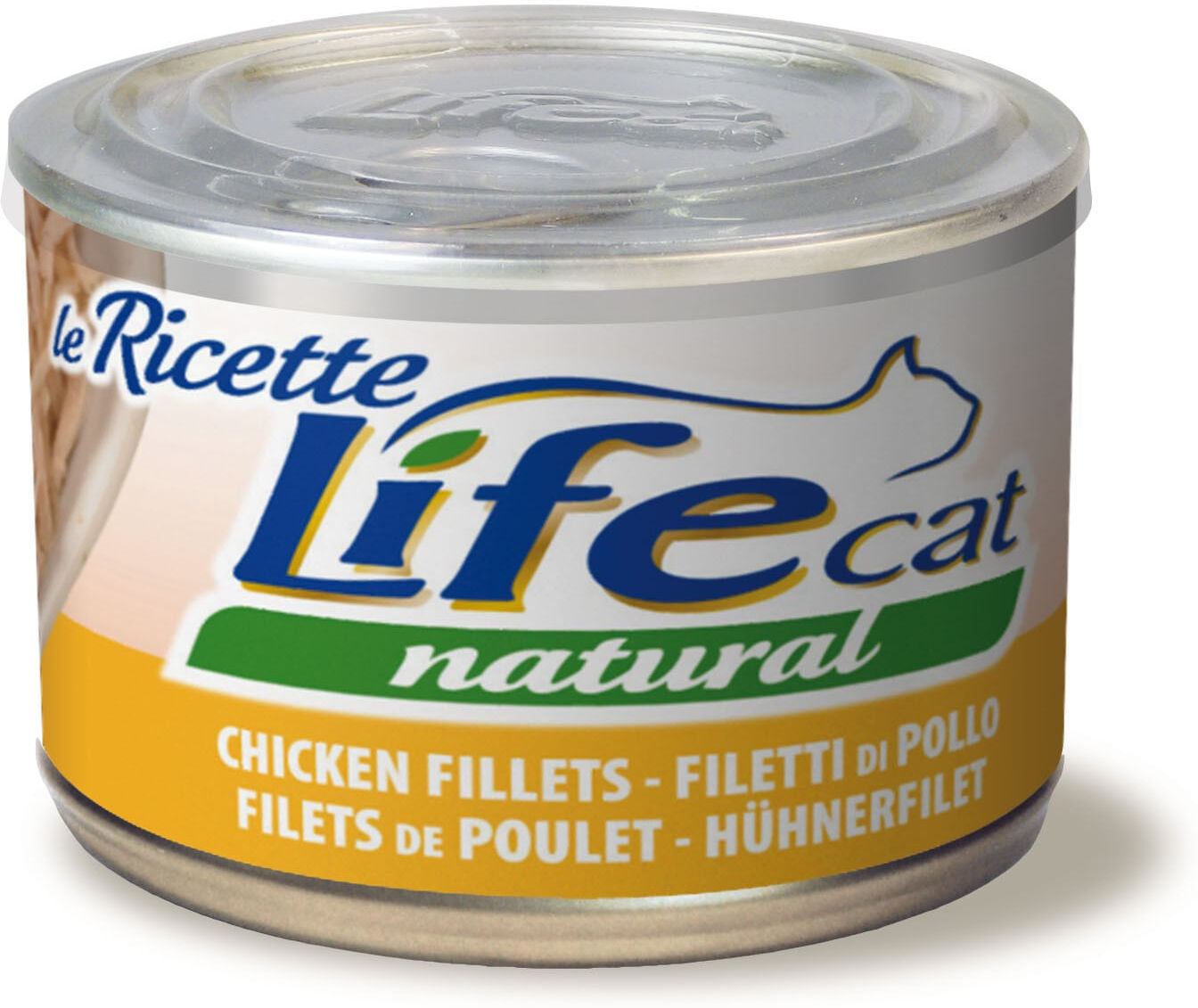 Life Pet Care Natural Cat Lattina Multipack 24x150G POLLO