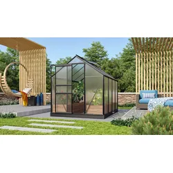 Vitavia Aktionsangebot (inkl. 60 Euro Zubehör): Gewächshaus "Venus 5000",schwarz,5,0 m2