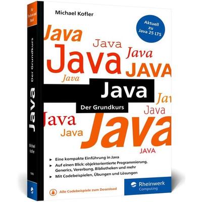 Java, Taschenbuch von Michael Kofler, Rheinwerk, 978-3-367-10896-1