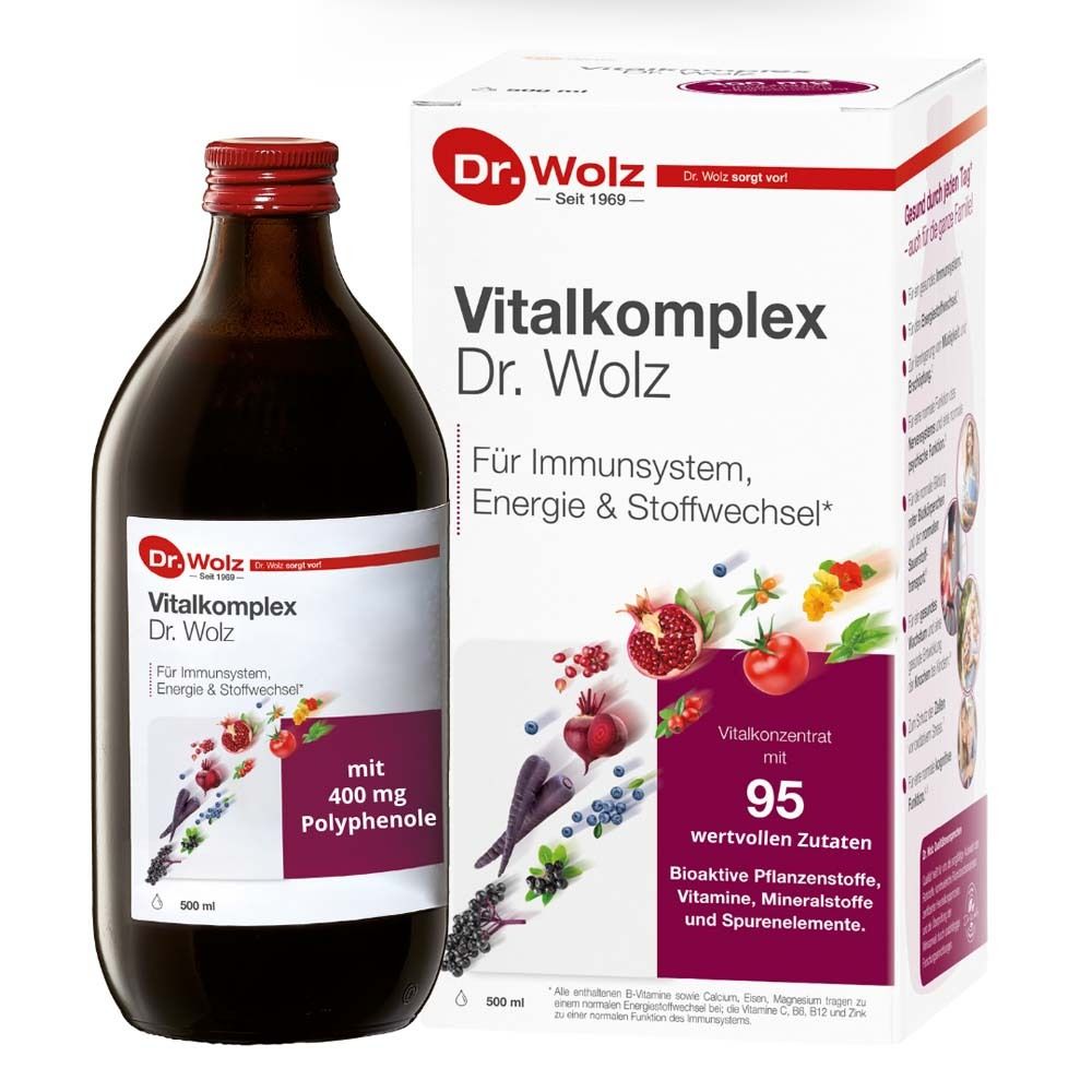 Vitalkomplex Dr.Wolz 500 ml Flaschen