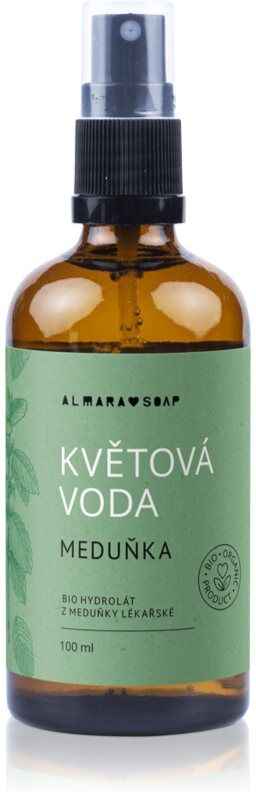 Almara Soap Floral Water Lemon balm face toner for dry skin 100 ml