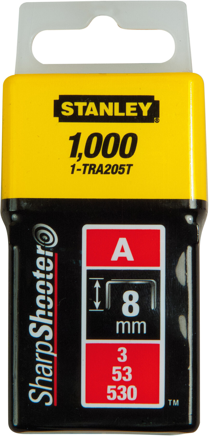 Stanley Klammern Typ A 4mm 1000 St. (1-TRA202T)