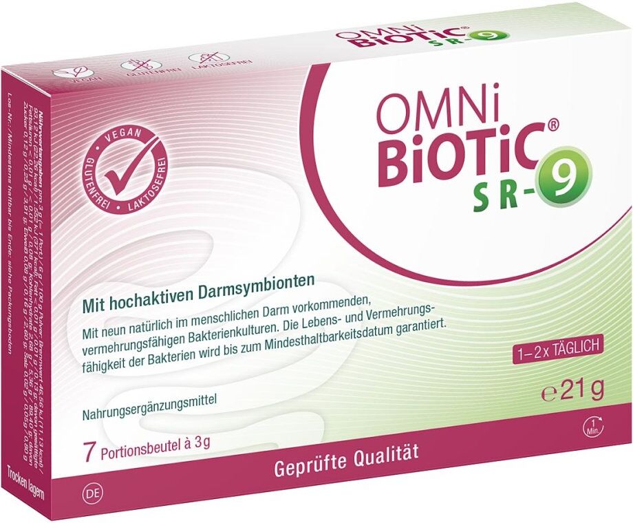 OMNi BiOTiC SR-9 - Sachets bei mentaler Belastung 7X3g