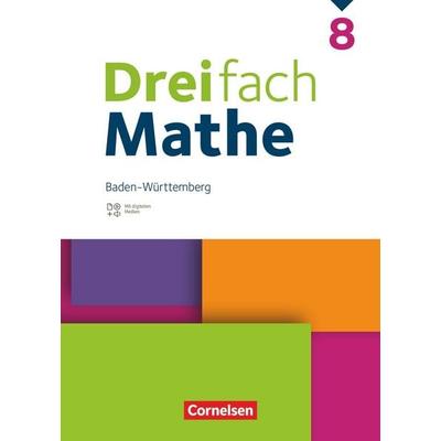 Dreifach Mathe - Baden-Württemberg - 8. Schuljahr, Gebundene Ausgabe von , Cornelsen Verlag, 978-3-06-004451-1