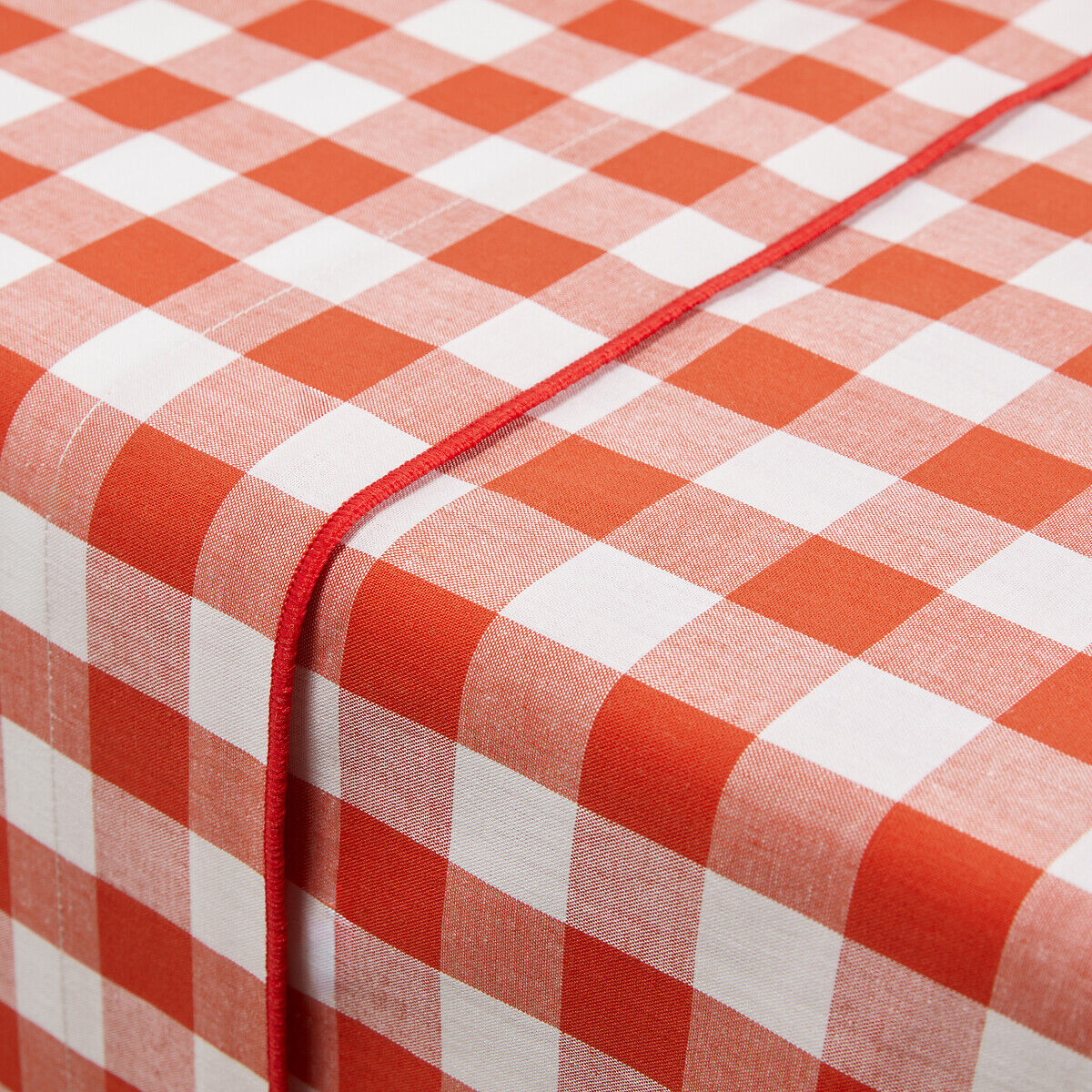 LA REDOUTE INTERIEURS Drap plat coton, Veldi Orange