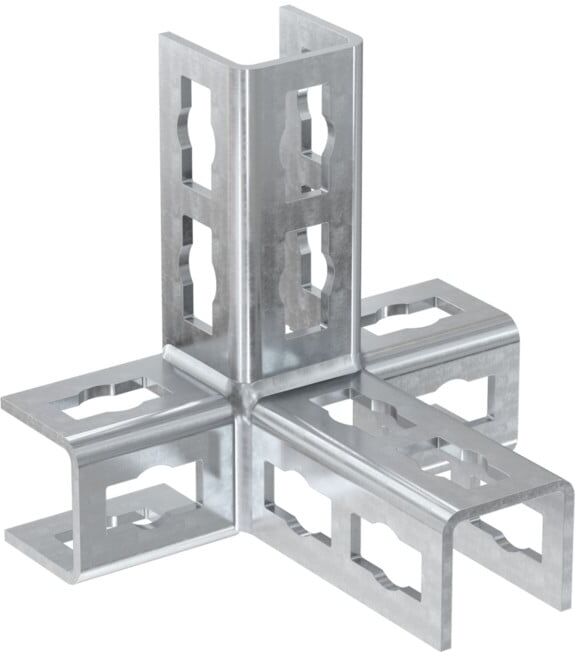 fischer Connecteur de rails PFUF 4D (535275)