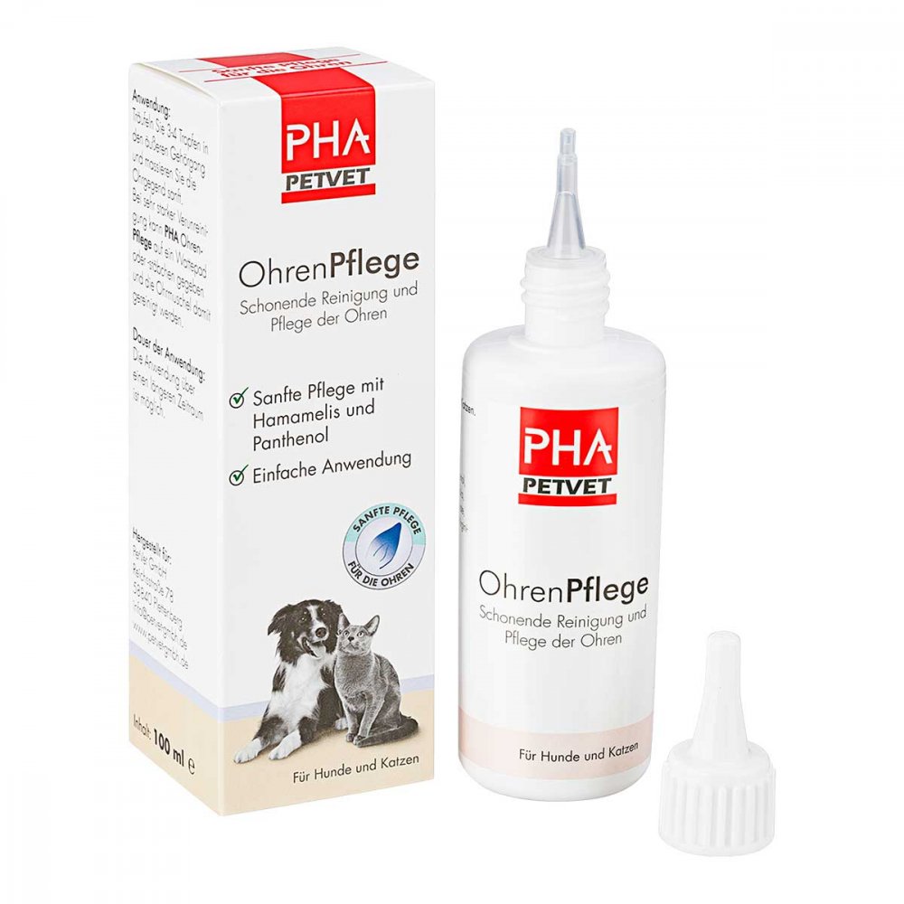 PetVet GmbH Pha Ohrenpflege für Hunde Tropfen 07548965