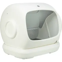 TRIXIE Selbstreinigende Katzentoilette XL mit breiter Öffnung für große Katzen