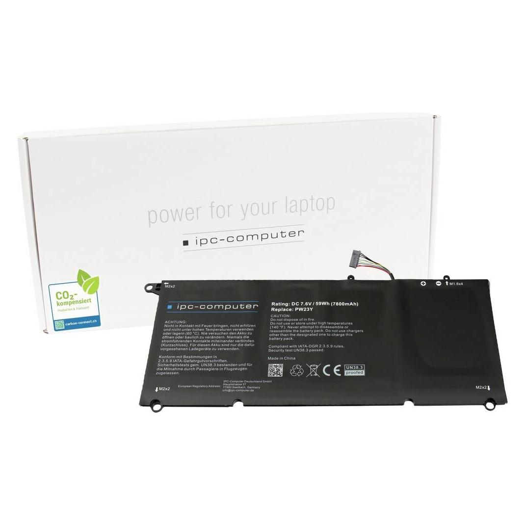 IPC Notebook-Akku Akku PW23Y REPLACE 7.60 V 7800 mAh (7800 mAh) (PW23Y REPLACE)