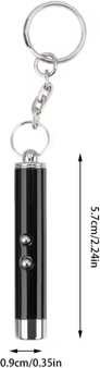 Inspire Curations ChaseBeam Interactive Cat Laser Pointer black