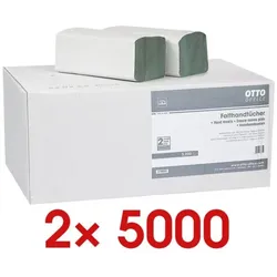 OTTO Office Budget 2x Papierhandtücher grün, 25 cm