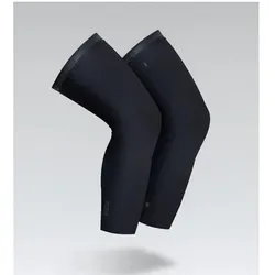 Gobik, Unisex, Armlinge + Beinlinge, Kniewärmer Haru 2.0 Pitch Black unisex (XS), Schwarz, XS