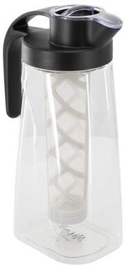 Mr. Coffee 67 Ounce Plastic Nylon Mesh Filter Coffee Pitcher in Black