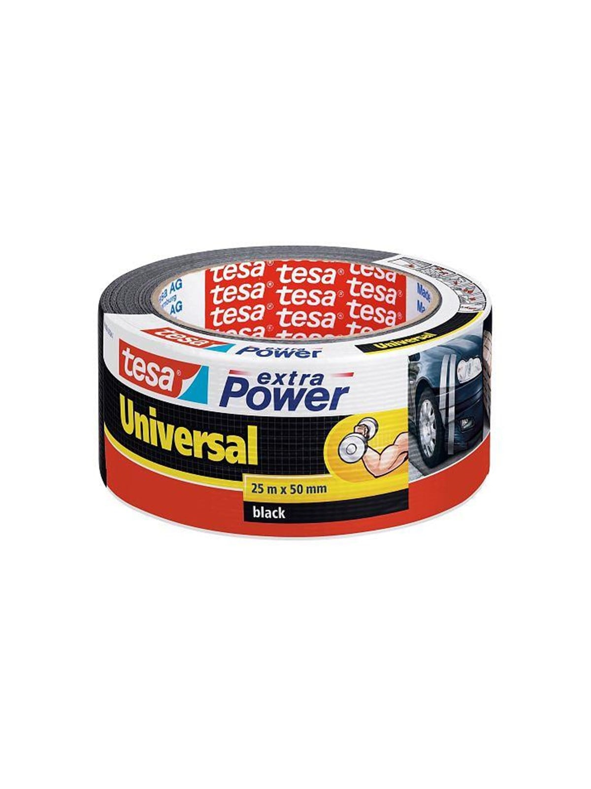 tesa extra Power universelles weißes Gewebeband