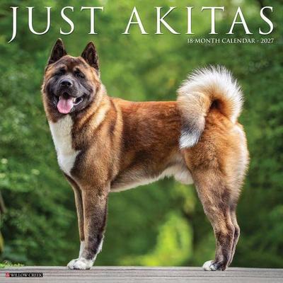 Akitas 2027 12 X 12 Wall Calendar
