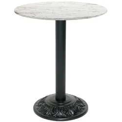 RestooTab - Tisch Versailles Ø60cm Dekor calacatta