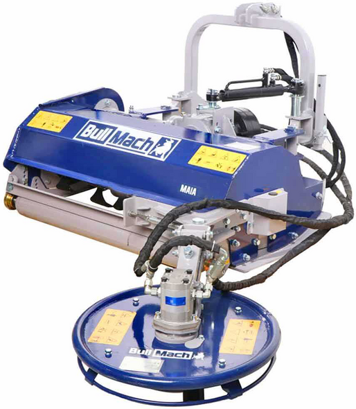BullMach Maia 135 SH  Schlegelmulcher für Traktor mit Schwenkscheibe  Mittlere Serie  Hydraulische Seitenverstellung