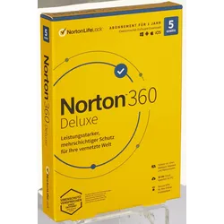 Norton 360 Deluxe Sicherheitssoftware Vollversion (PKC)