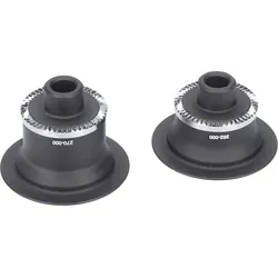 ZIPP Endkappen Set für ZR1 Disc Brake Vorderradnaben | 5x100 mm Schne