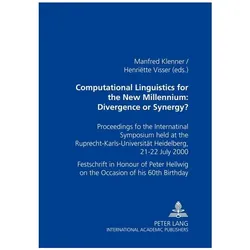 Computational Linguistics for the New M, Fachbücher von Manfred Klenner, Henriette Visser