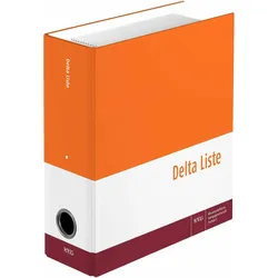 Delta Liste, Fachbücher