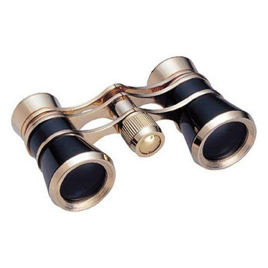 Konus Opernglas Opera-45 3x25 Schwarz/Gold (3x, 25 mm) (3x25 Opera Glass (Black))