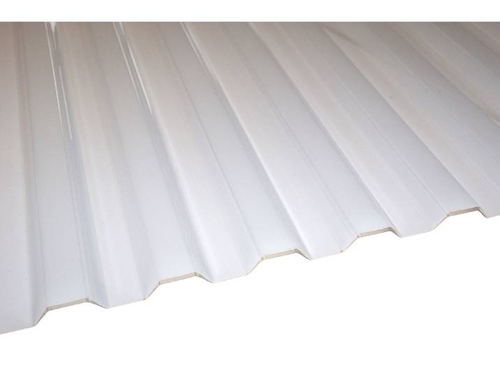 Wellplatten PVC Natur 2.0 × 1.09 m