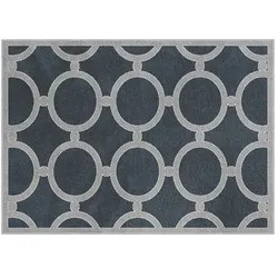 Webteppich  Traum , grau , Synthetische Fasern , Maße (cm): B: 160