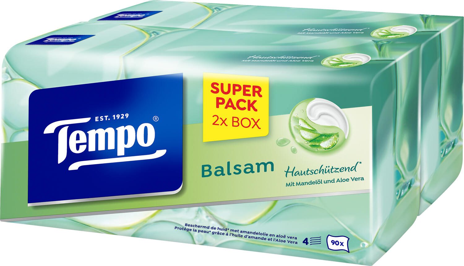 Tempo DUO-Box Balsam 4-lagig 830584