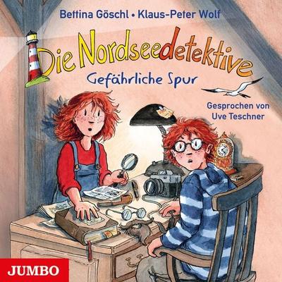 Die Nordseedetektive. Gefährliche Spur [Band 10] - Klaus-Peter Wolf,Bettina Göschl, Audio, 4066338908575