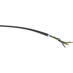CONRAD VER H05RN-F 3G0,75 Ri.100 Energieleitung H05RN-F 3 G 0.75 mm² Schwarz 100 m