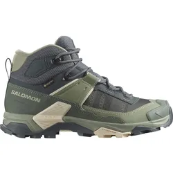 Salomon X Ultra 5 Mid GTX  Damen Laufschuhe grün - 43.3 EU