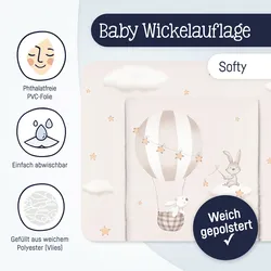 Wickelauflage ZÖLLNER Softy (BT 85x75 cm) - BT 85x75 cm